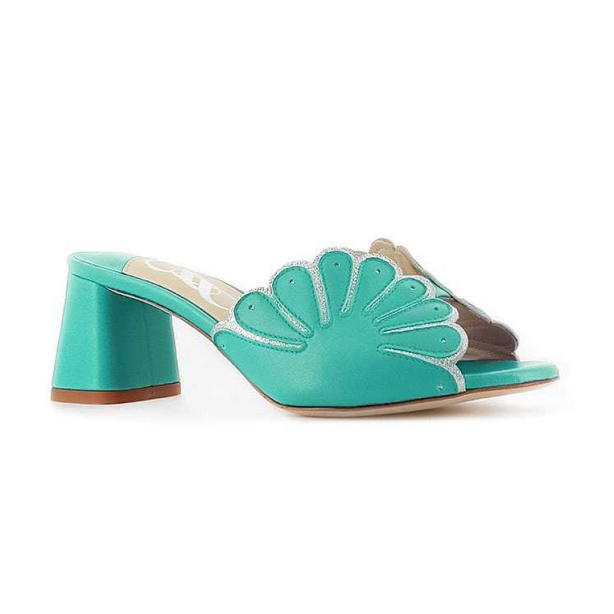 Chamberlan Cabourg Water Mint Mules | Shoes