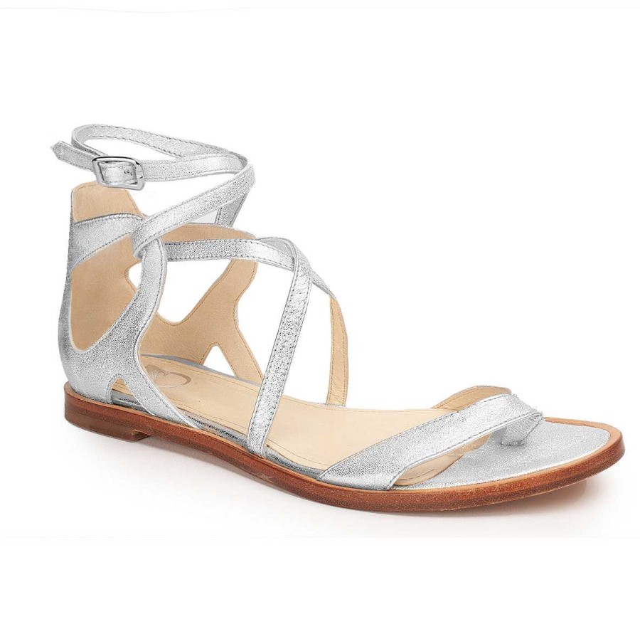 Chamberlan Gaia Silver Sandals | Shoes