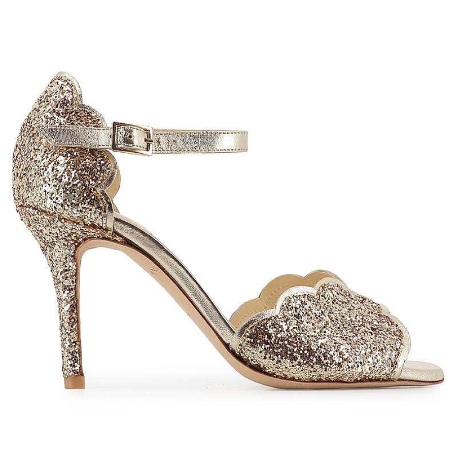 Chamberlan Miss Palmyre Champagne Sandals | Shoes