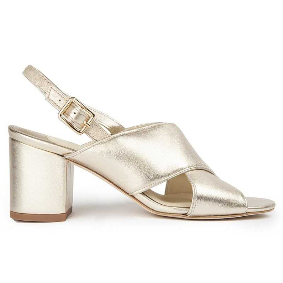 Chamberlan Tres Beau Rivage Champagne Sandals | Shoes