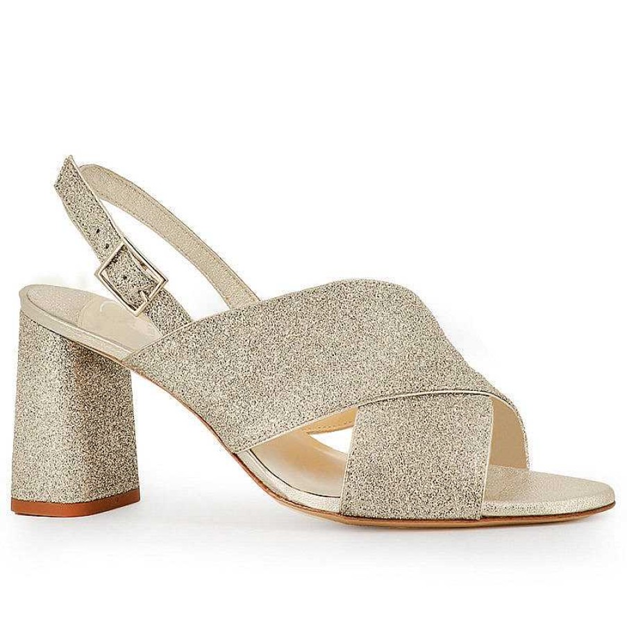 Chamberlan Tres Beau Rivage Champagne Sandals | Shoes