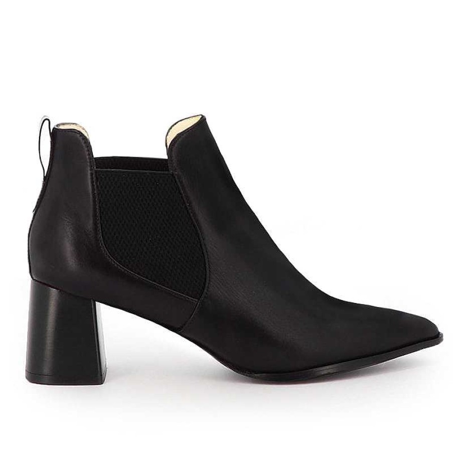 Chamberlan Dumas Ankle Boots Black C'Est Noir | Shoes