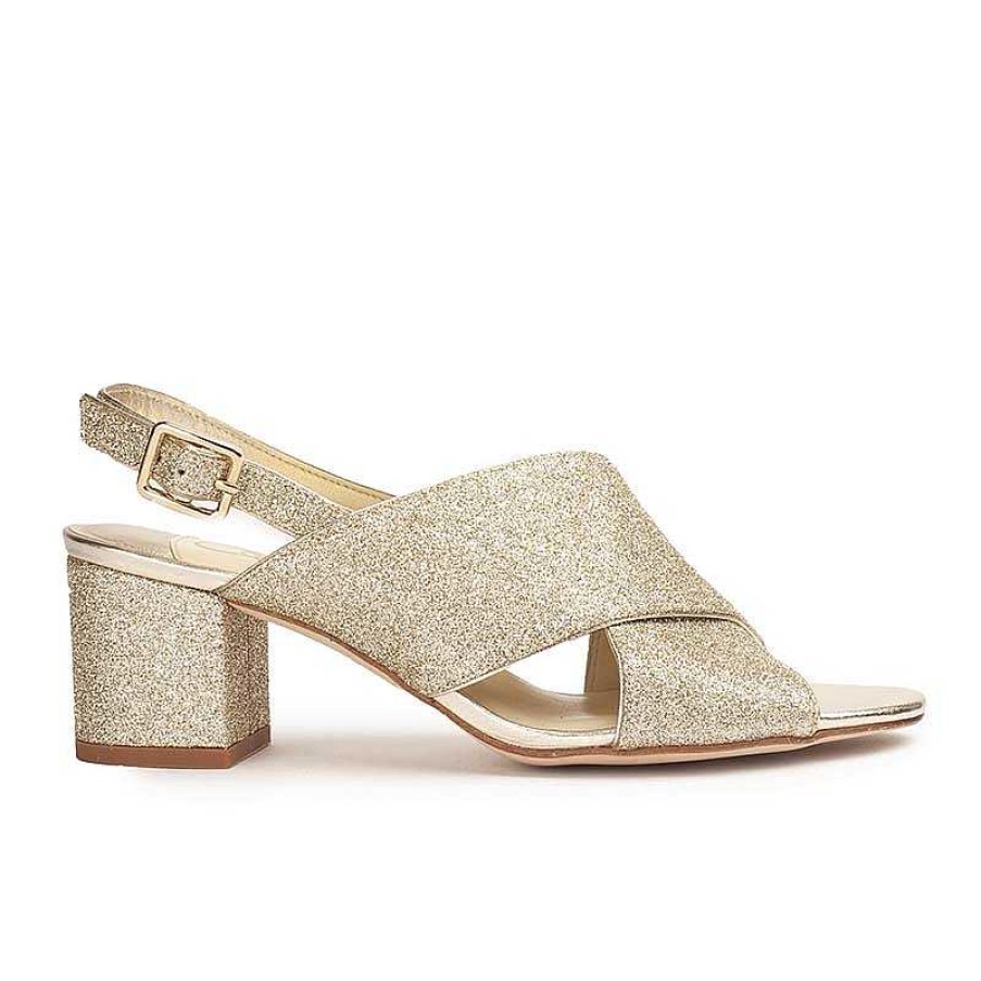 Chamberlan Tres Beau Rivage Champagne Sandals | Shoes