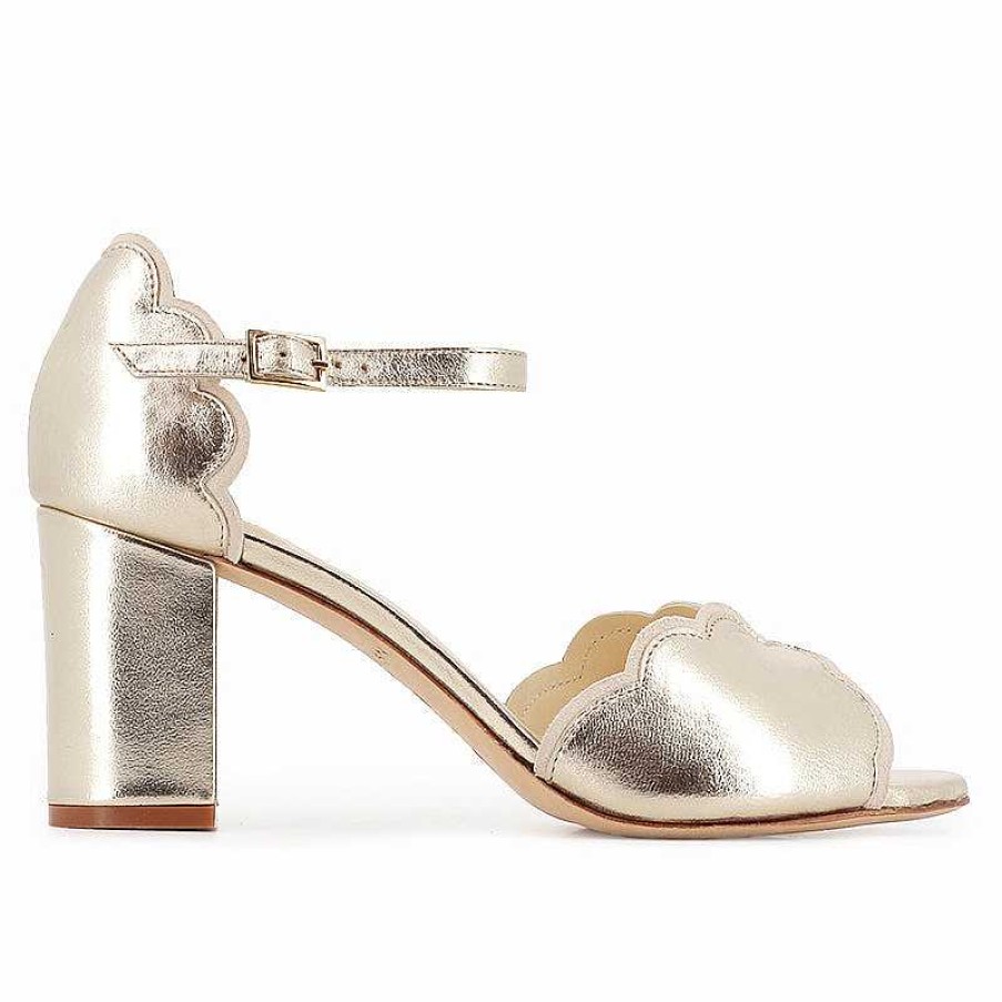 Chamberlan Miss Palmyre Champagne Sandals | Marriage