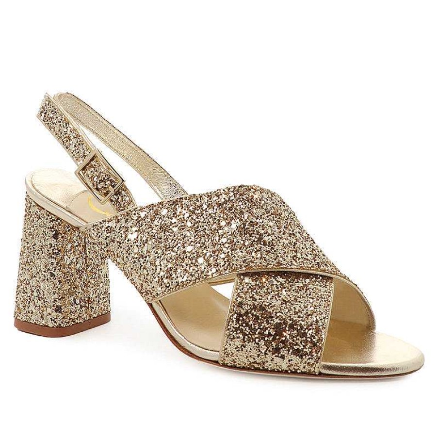 Chamberlan Tres Beau Rivage Champagne Sandals | Shoes