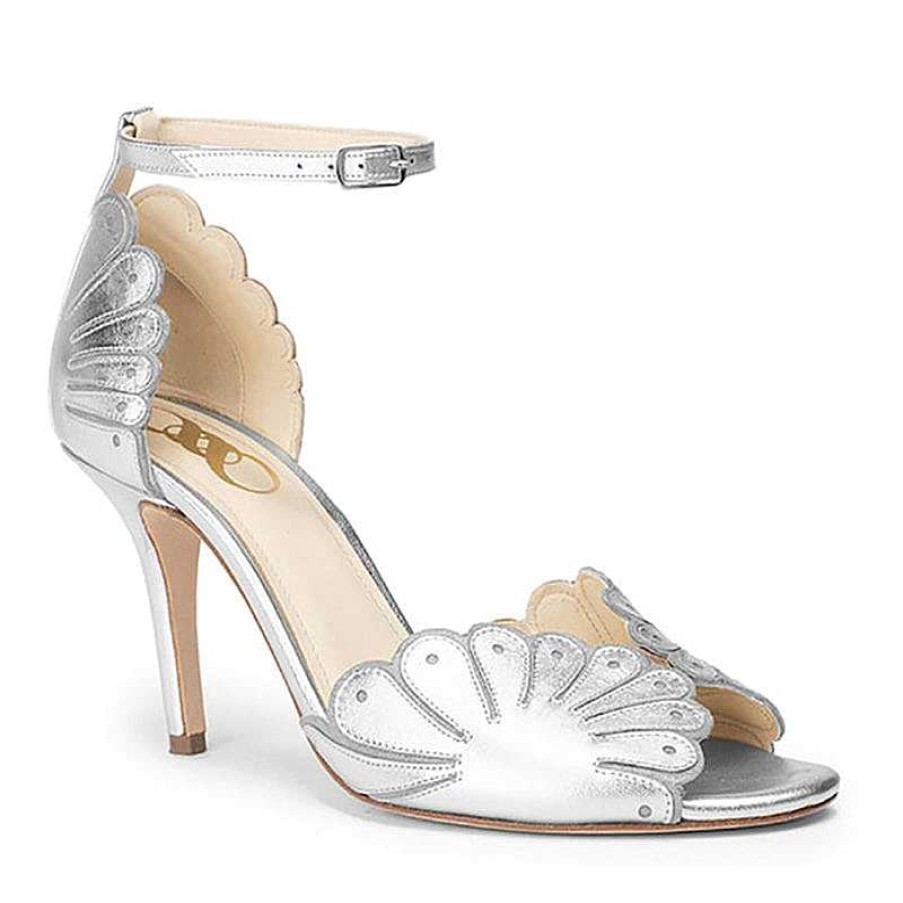 Chamberlan Cabourg Silver Sandals | Shoes