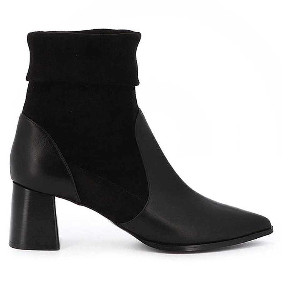 Chamberlan Artemis Ankle Boots Black C'Est Noir | Shoes