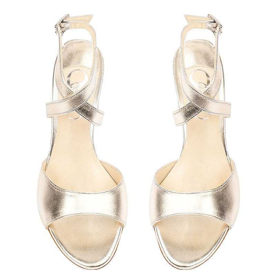 Chamberlan Pompidou Champagne Sandals | Marriage