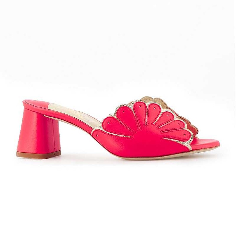 Chamberlan Cabourg Pink Glam Mules | Shoes