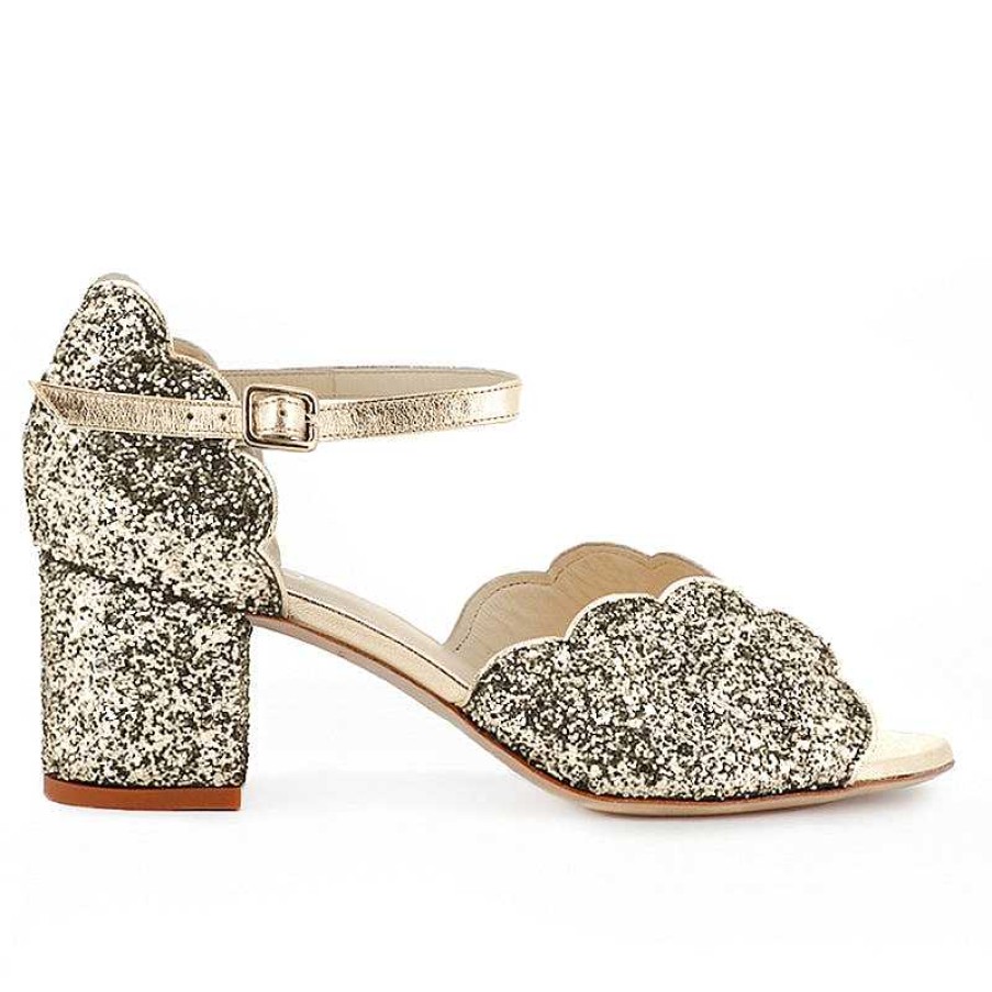 Chamberlan Miss Palmyre Champagne Sandals | Shoes