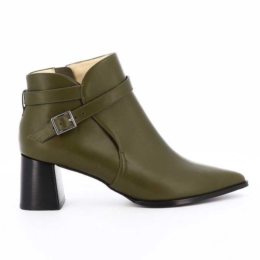 Chamberlan Marceau Olive Ankle Boots | Shoes