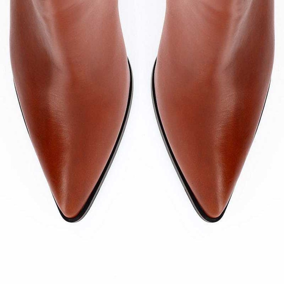 Chamberlan Alma Cognac Ankle Boots | Shoes