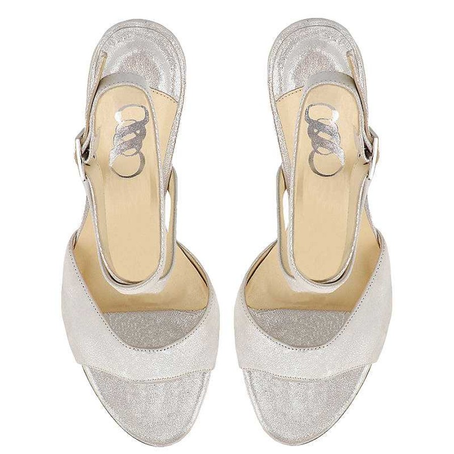 Chamberlan White Pompidou Sandals From Dunes | Shoes