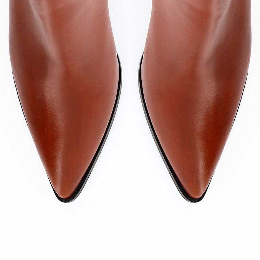 Chamberlan Alma Cognac Ankle Boots | Shoes