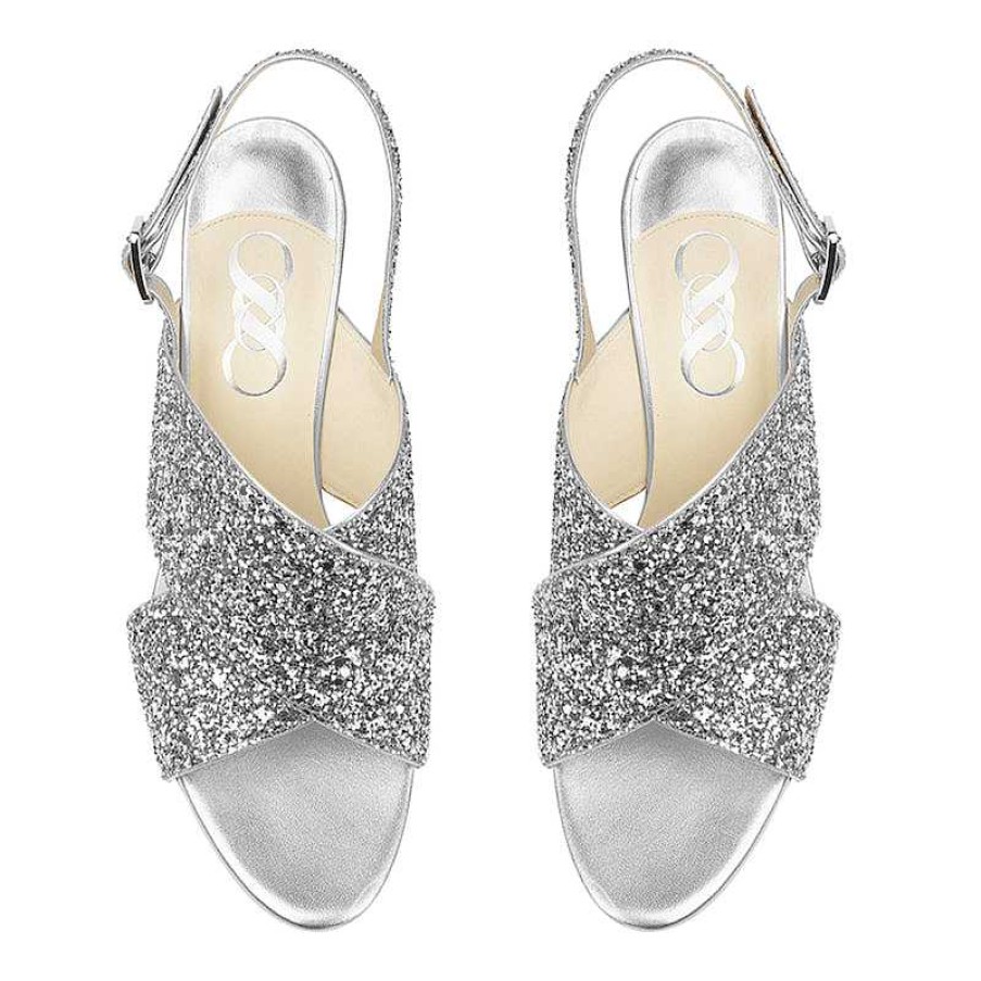 Chamberlan Tres Beau Rivage Silver Sandals | Marriage