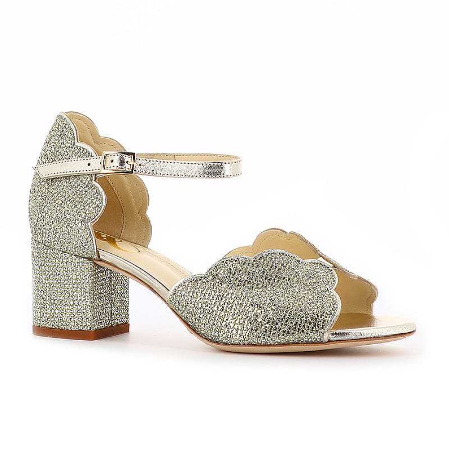 Chamberlan Miss Palmyre Champagne Sandals | Shoes