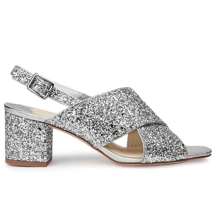 Chamberlan Tres Beau Rivage Silver Sandals | Marriage