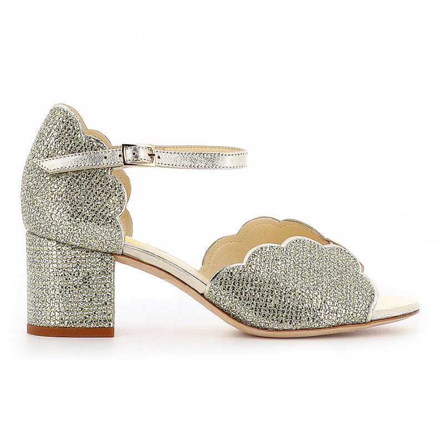 Chamberlan Miss Palmyre Champagne Sandals | Marriage