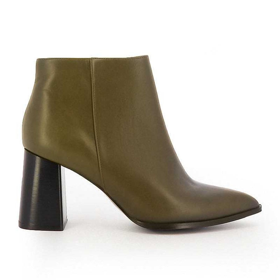 Chamberlan Alma Olive Ankle Boots | Shoes