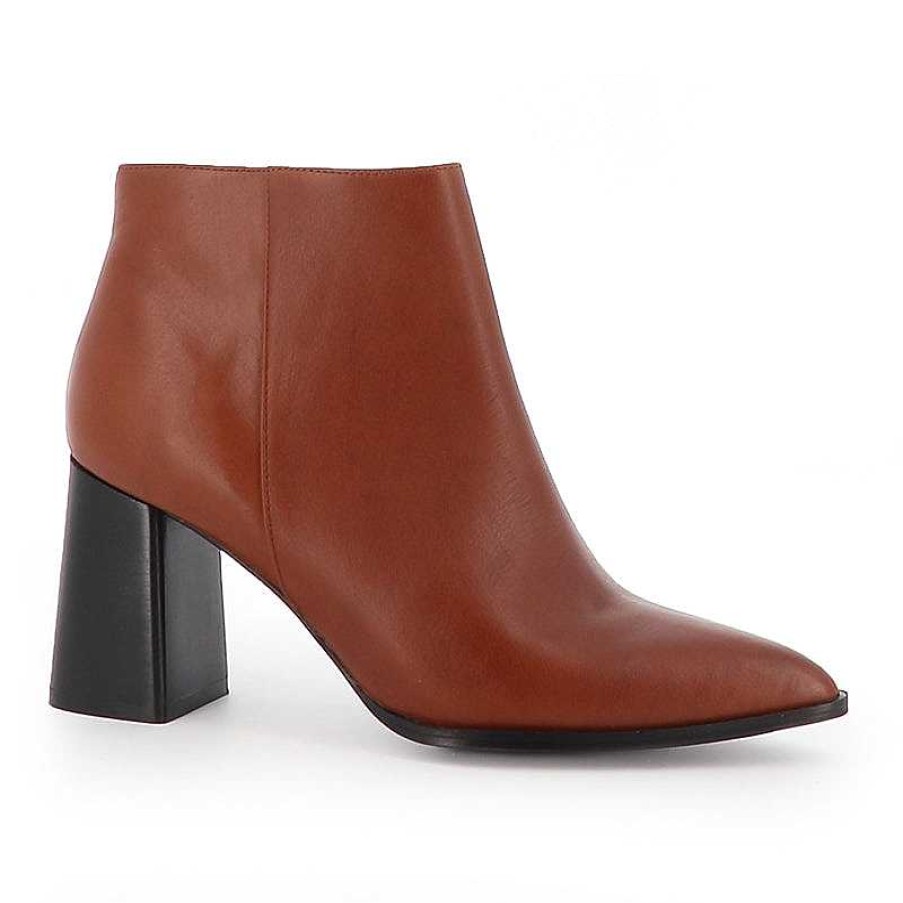 Chamberlan Alma Cognac Ankle Boots | Shoes