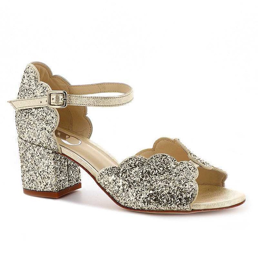 Chamberlan Miss Palmyre Champagne Sandals | Marriage