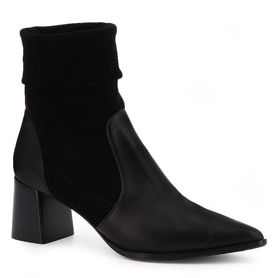 Chamberlan Artemis Ankle Boots Black C'Est Noir | Shoes