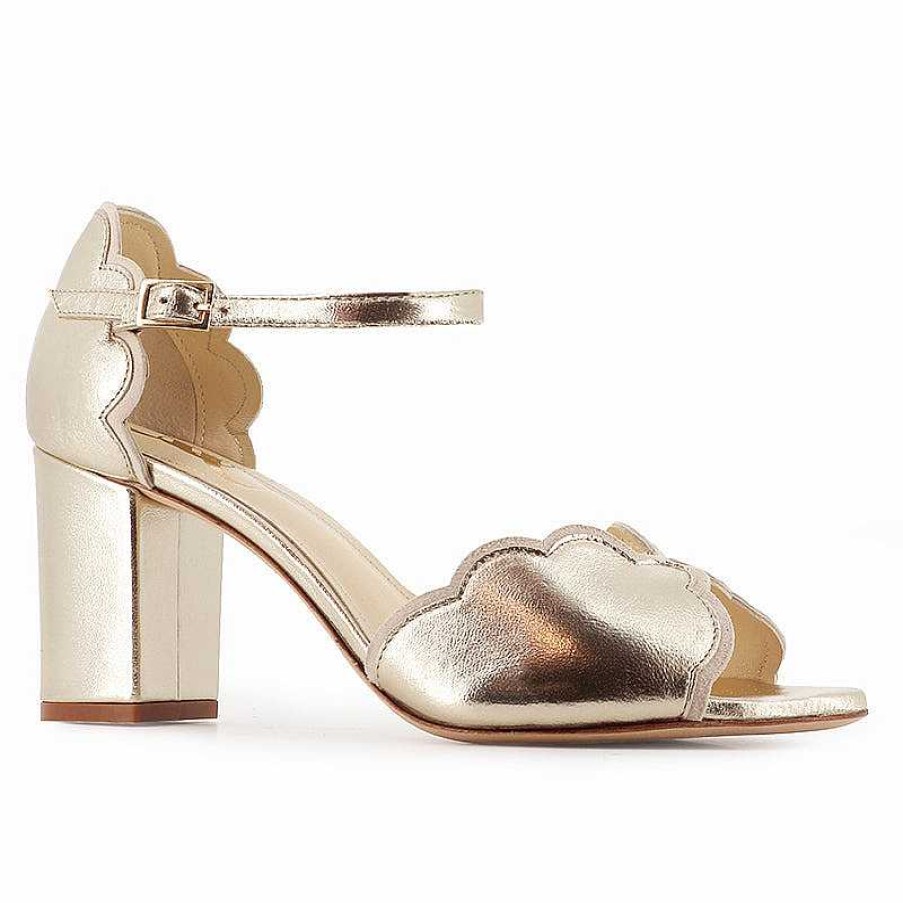 Chamberlan Miss Palmyre Champagne Sandals | Shoes