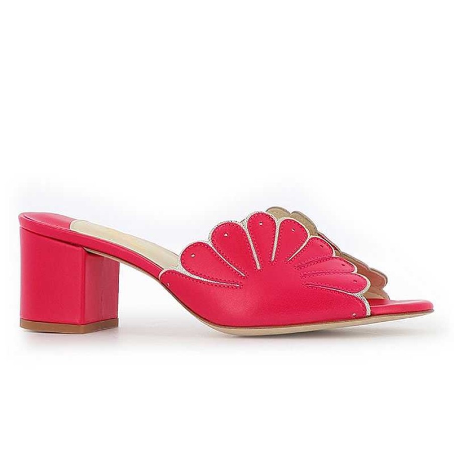 Chamberlan Cabourg Pink Glam Mules | Shoes