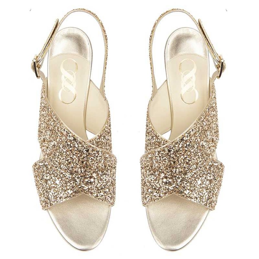 Chamberlan Tres Beau Rivage Champagne Sandals | Shoes