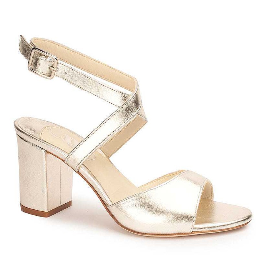 Chamberlan Pompidou Champagne Sandals | Shoes