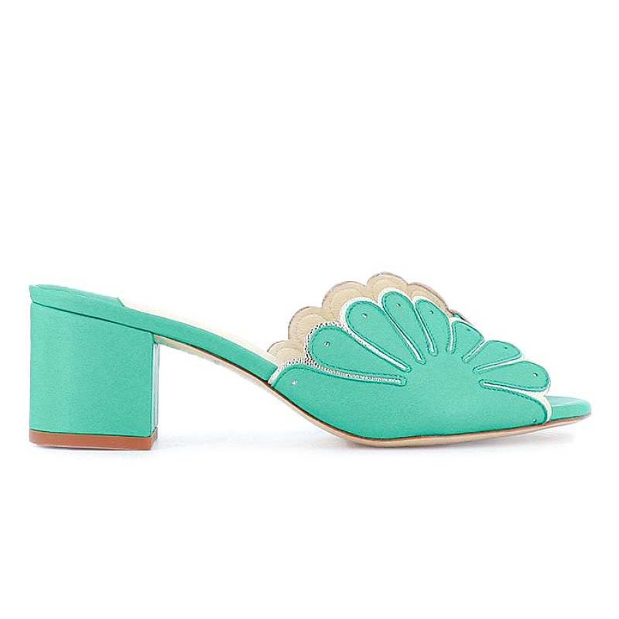 Chamberlan Cabourg Water Mint Mules | Shoes