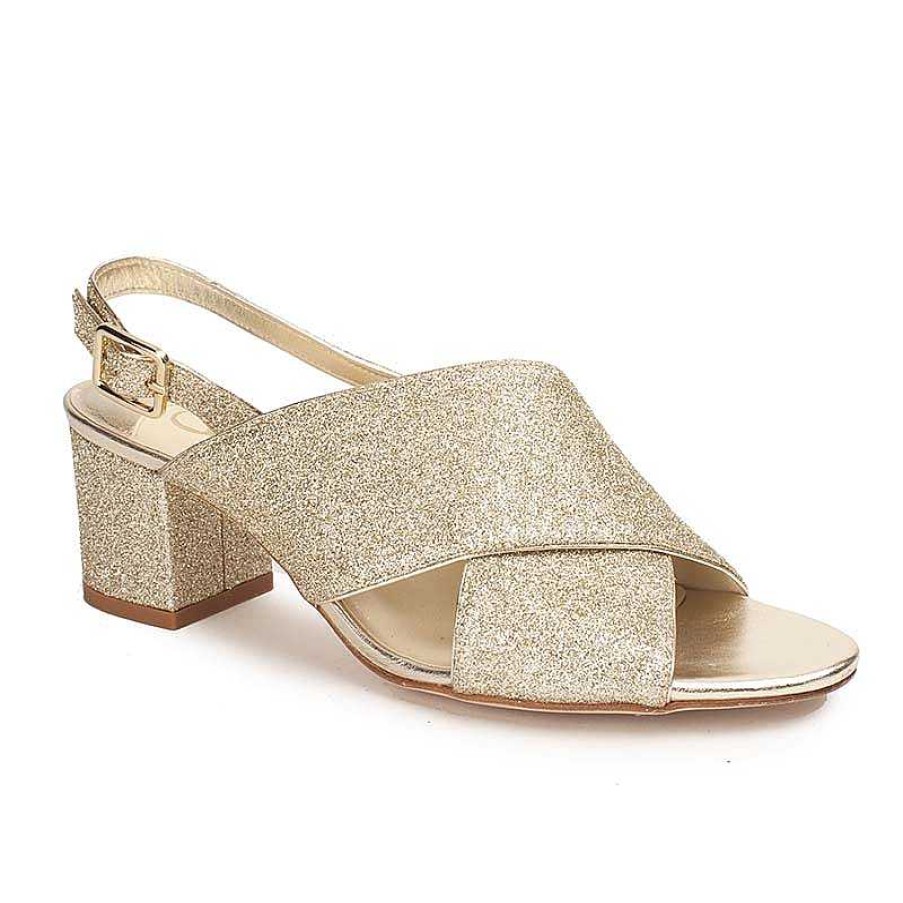 Chamberlan Tres Beau Rivage Champagne Sandals | Shoes