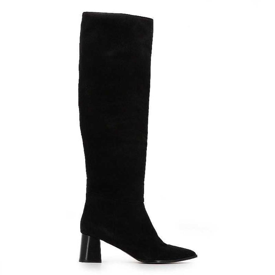 Chamberlan Josephine Boots Black C'Est Noir | Shoes