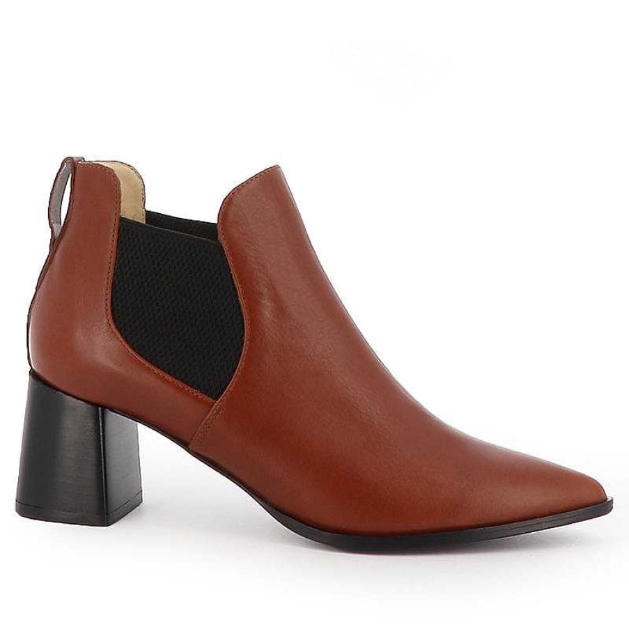 Chamberlan Dumas Cognac Ankle Boots | Shoes