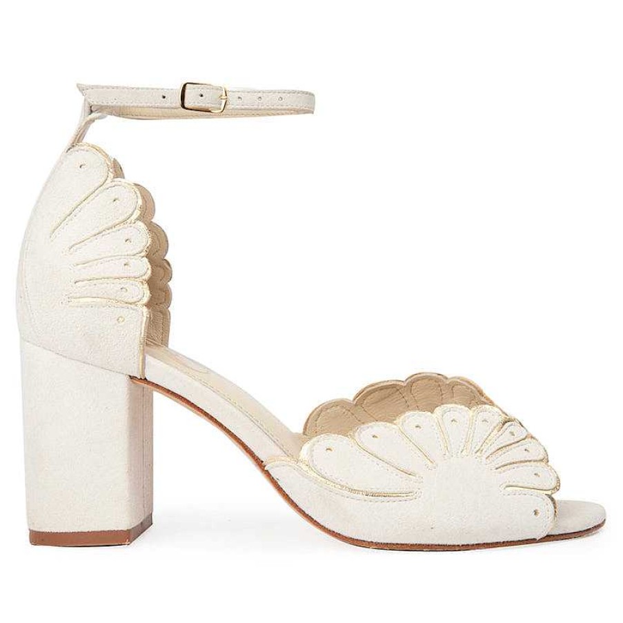 Chamberlan Cabourg White Sandals From Dunes | Shoes