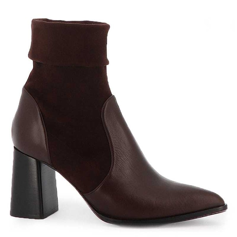 Chamberlan Artemis Brown Ankle Boots | Shoes