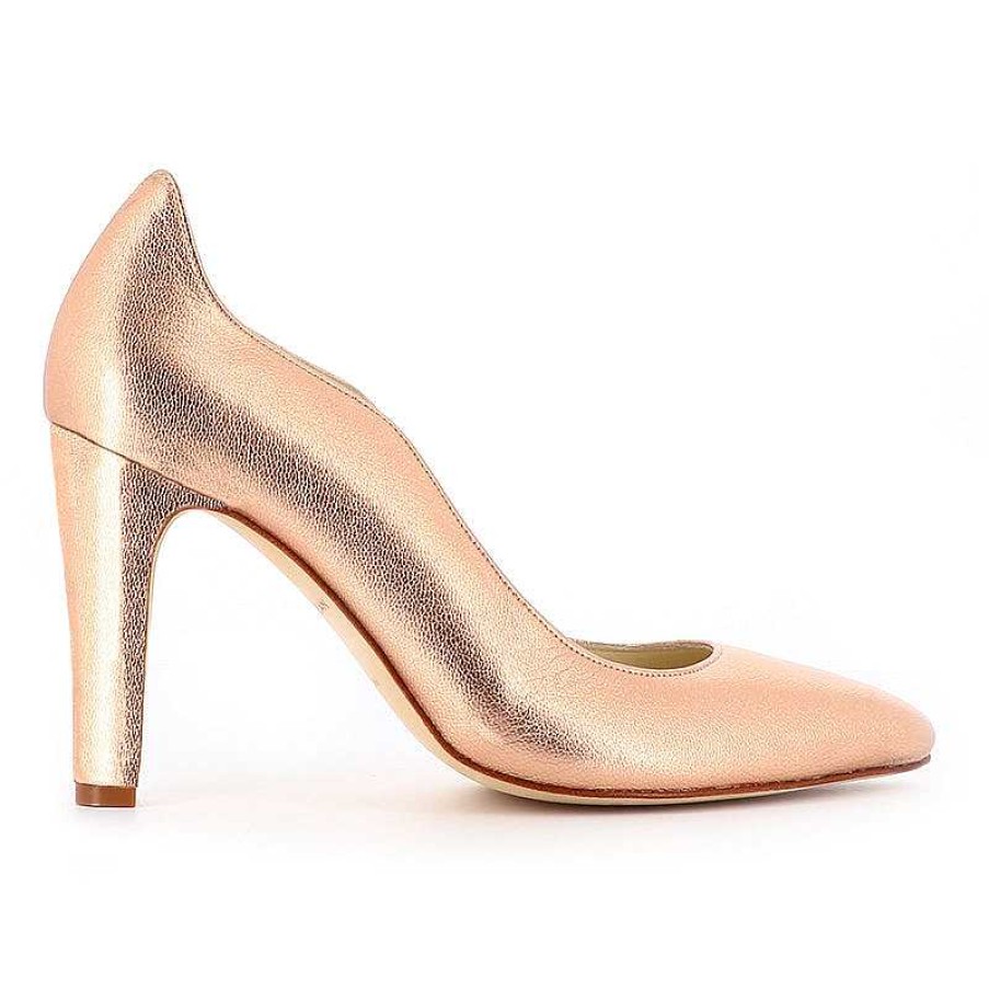 Chamberlan Burdigala Rose Gold Pumps | Shoes